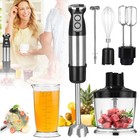 6-in-1 Pürierstab Stabmixer Set Multifunktional Handmixer Pürierstab 800 Watt