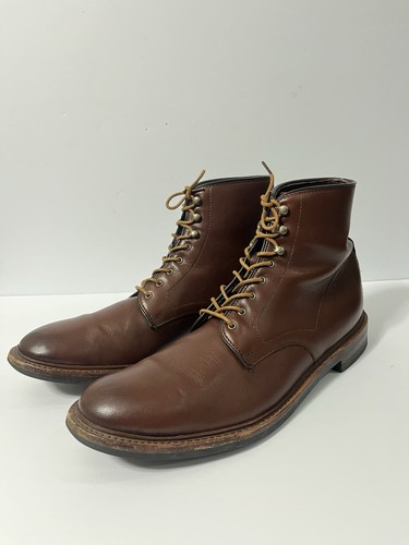 Allen Edmonds HIGGINS MILL Cordovan Leather WEATHERPROOF Boots 13 B