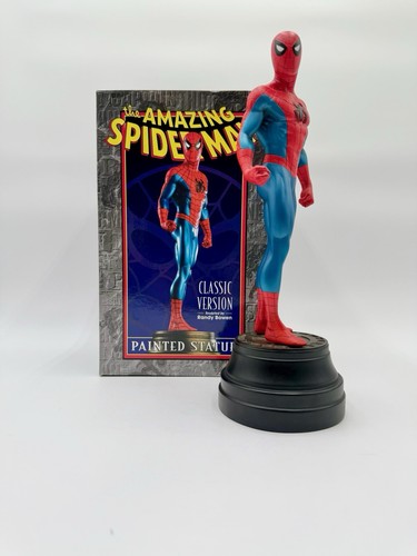 Estatua pintada de Randy Bowen versión clásica de The Amazing Spider-Man LE #1021/5000