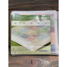 Creative Memories ABC Album 12 White Scrapbook pages idea book NEW 7x7