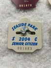 4 SEASIDE PARK NEW JERSEY SOUVENIR SEASONAL BEACH BADGES / TAG — photo 4