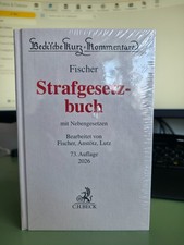 Fischer, Strafgesetzbuch .2026,73 Auflage, Be...