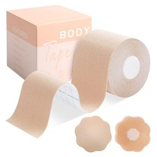 Boob Tape Breast Lift Tape Large Breast 2 PCS Breast Petal Adhesive Bra Body