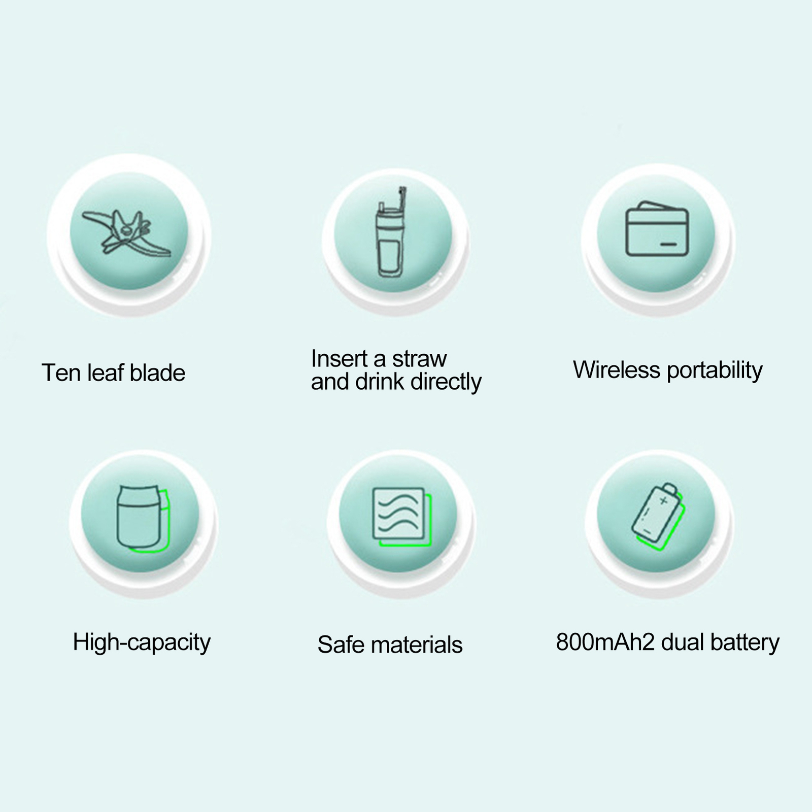 420ml Silicone Straw No Need to Open the Lid More Freshness Straight