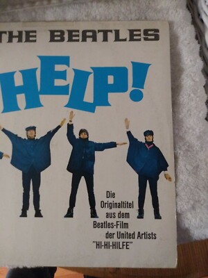Beatles Help LP Horzu SHZE 162 German Import | eBay