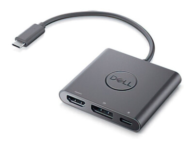Dell Adapter USB-C to HDMI/DP DisplayPort with Power Pass-Through Adapter