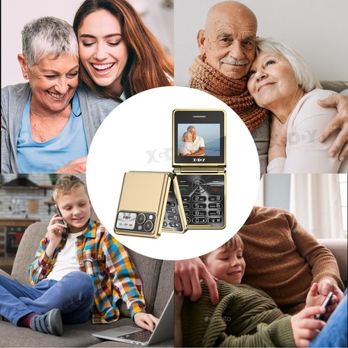 XGODY nuevo móvil plegable Dual SIM 2,4" Smartphone sin contrato Loud Speaker Seniors - Imagen 11 de 21