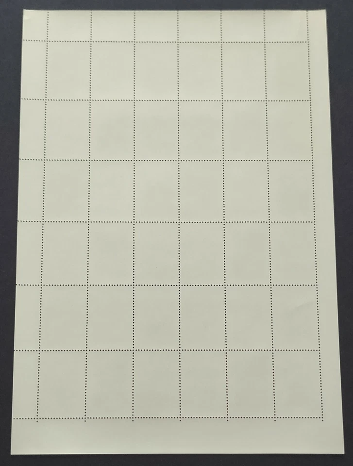 1988 Russia CCCP Wildlife Bear Wolf Fox Wild Boar Stamps Full Sheet - Image 2 of 4