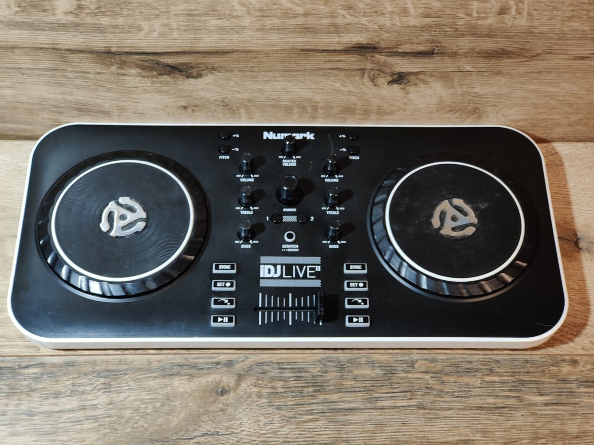 NUMARK IDJ LIVE II - LAPTOP CONTROLLER - DIGITAL DECKS DJ FOR MAC