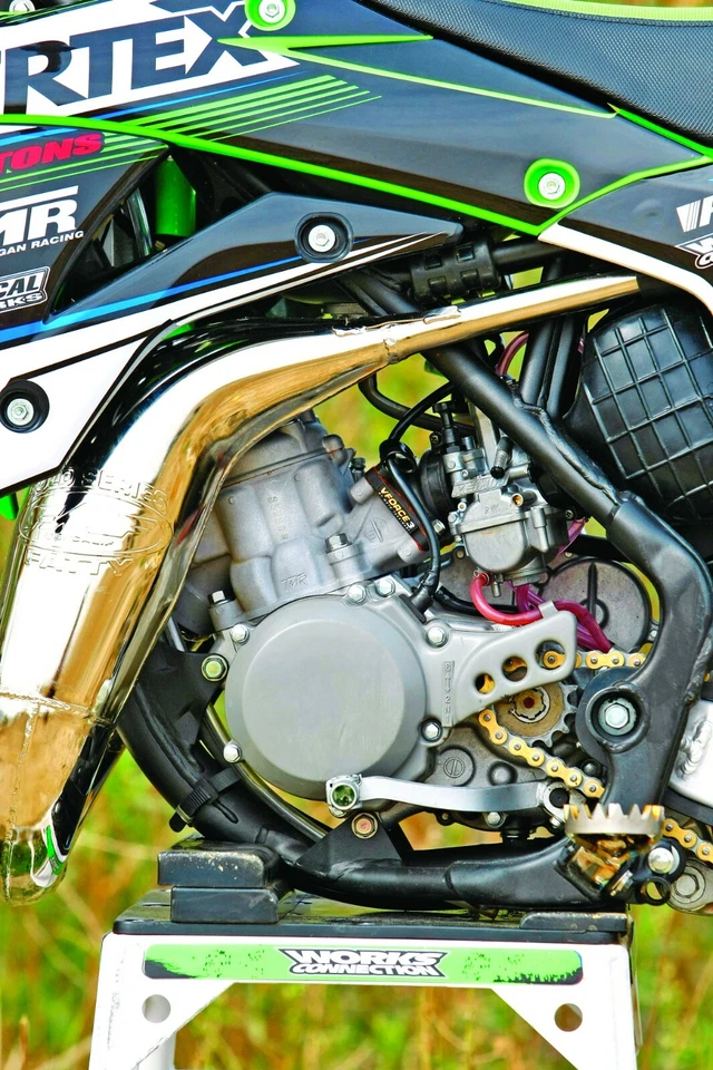 Kit de pernos de restauración KX80 KX85 KX100 KX112 Kawasaki KX 80 85 100 Specbolt Zinc Foto 4 de 4