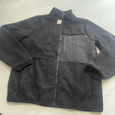 Nwt Princess Cruise Black Sherpa Jacket Size Medium New