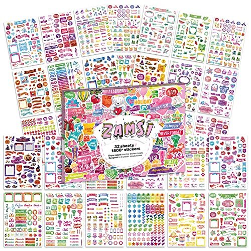 Planner Stickers - 1800+ Ultimate Accessories to Improve and Simplify Your Plann-image