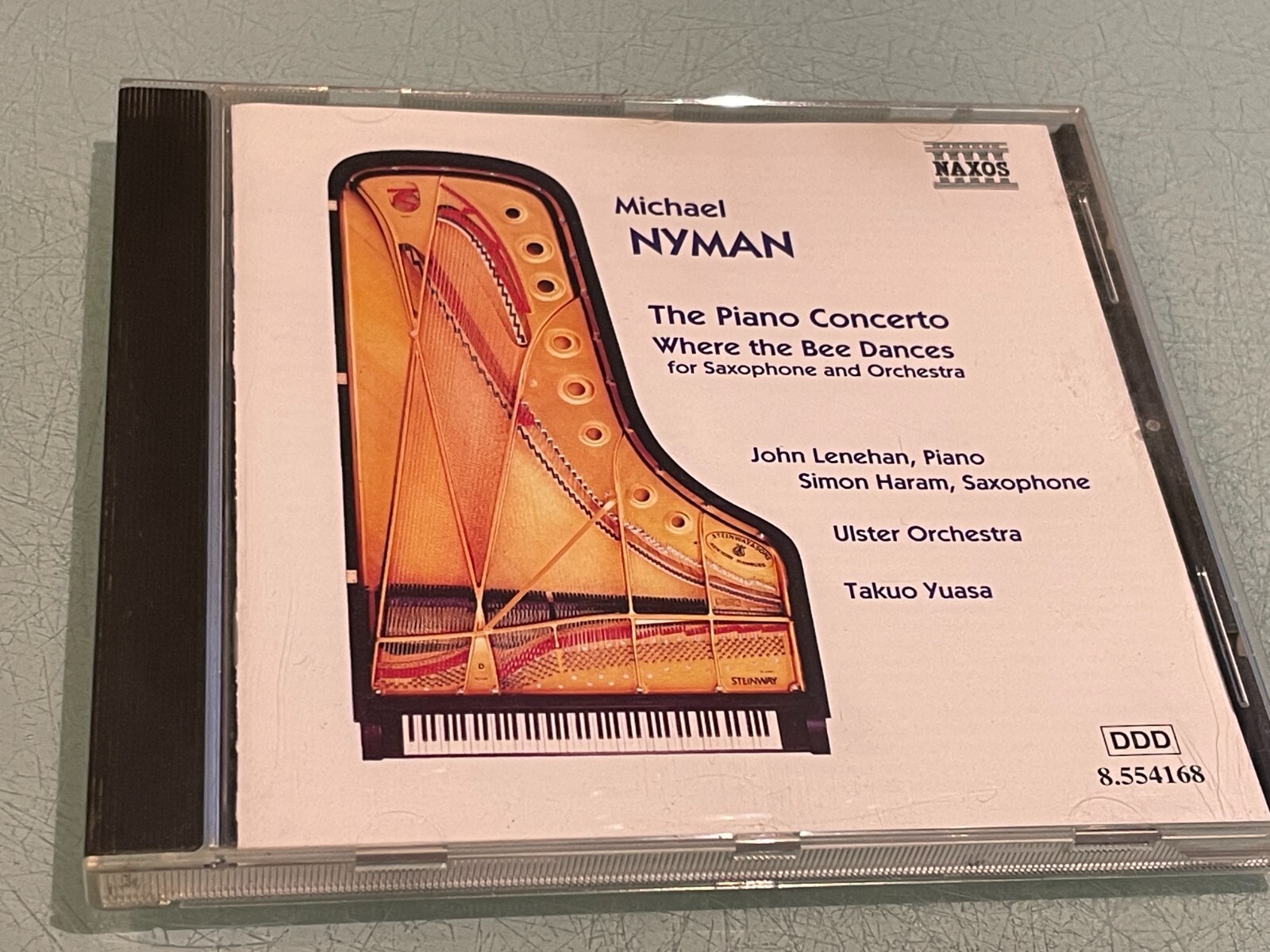 Michael Nyman - The Piano Concerto - Where The Bee Dances - 1998 CD Album - NEW