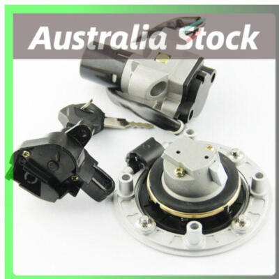 Fuel Cap, Ignition Switch & Seat Lock Set For Suzuki VX800, RF400, RF600, RF900