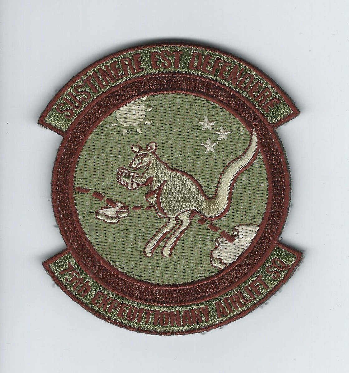 USAF 22d AIRLIFT SQ C-5 刺繍パッチ USAF 22d AIRLIFT SQ C-5