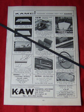 KAMEI VW VOLKSWAGEN BEETLE ACCESSORIES 1968 ORIGINAL VINTAGE ADVERT