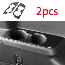 For Toyota Highlander 2020-22 Carbon Fiber Steel Rear L&R Water Cup Holder Frame