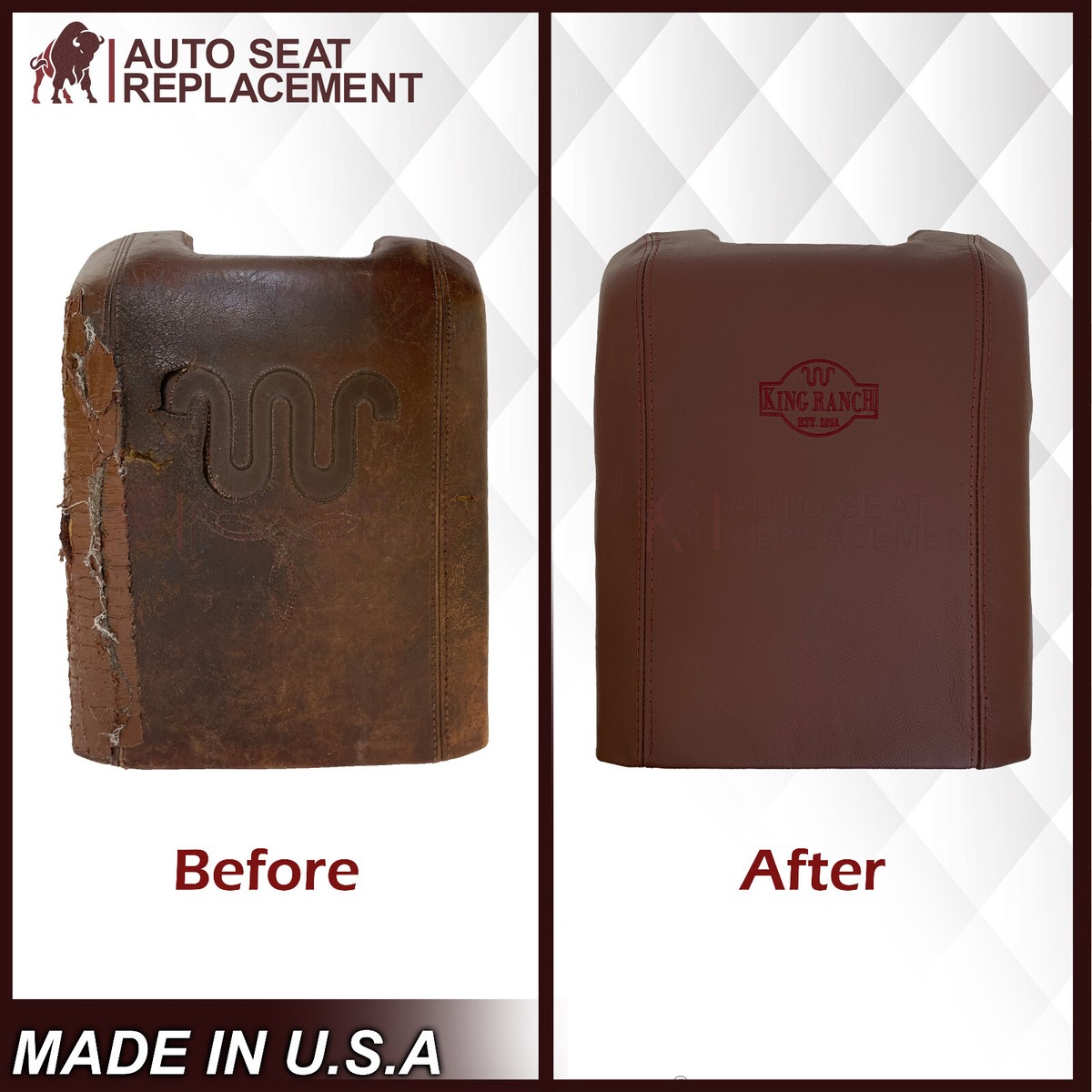 2011 - 2014 Ford F250 King Ranch Real Leather Center Console