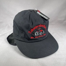 Vintage Thinsulate Trapper Hat Mens Medium Black Schaeperkoetters Tractor USA