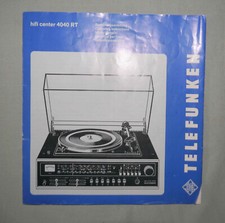Slutpris för Telefunken hifi center 4040