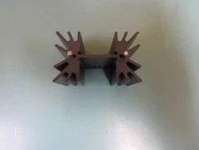 WAKEFIELD  657-10ABP Qty of 50 per Lot TO220 1.0H 1.65W W/pins Blk; HEAT SINK