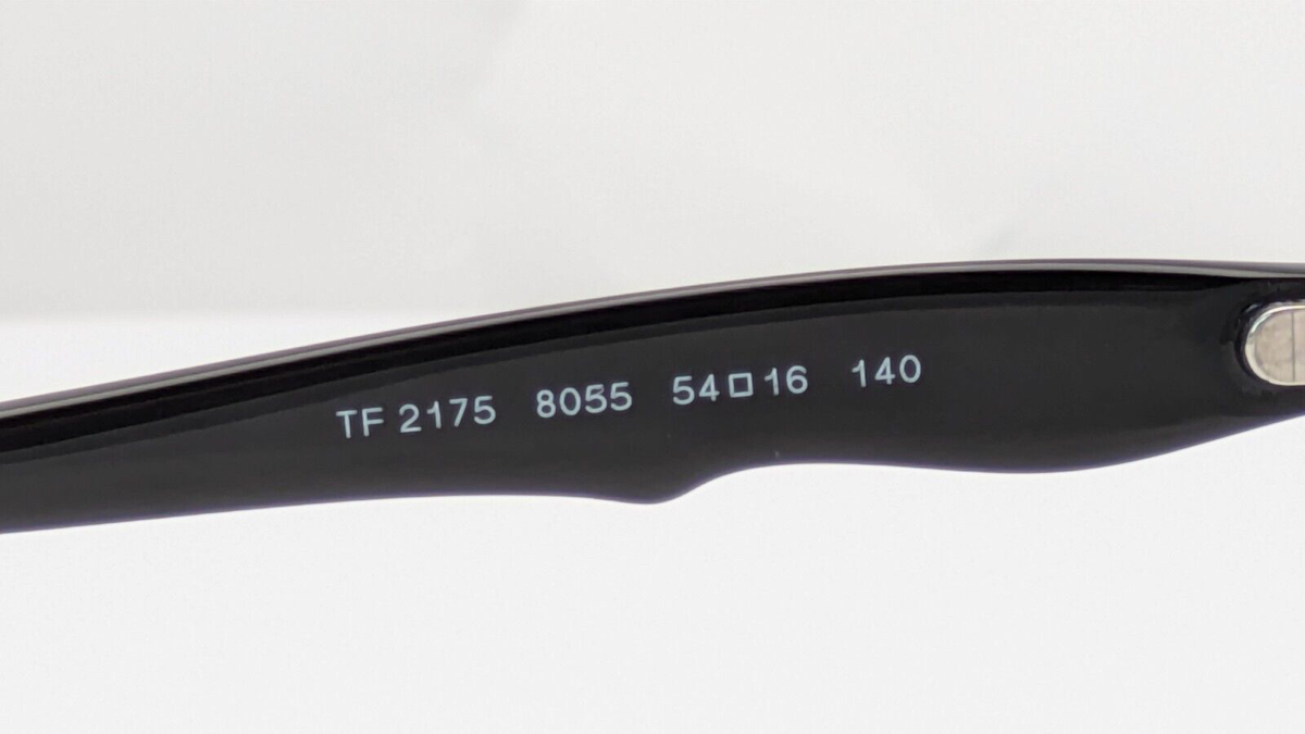 Tiffany & Co. TF2175 8055 Black On Tiffany Blue Rectangle Womens