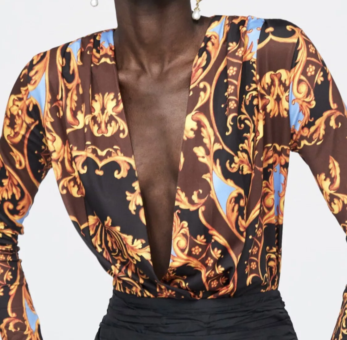 Zara store wrap bodysuit