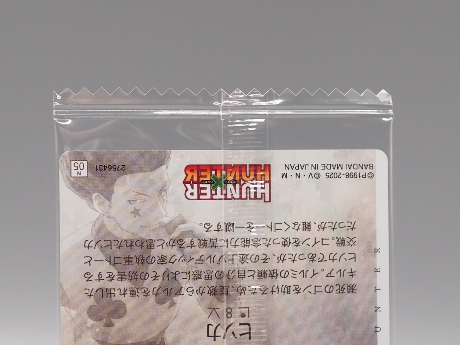 Hyskoa Hunter x Hunter Wafer Trading Card N05 Bandai Anime Japan ee241