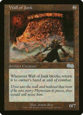 Wall of Junk x4 Urza's Saga MtG NM | eBay