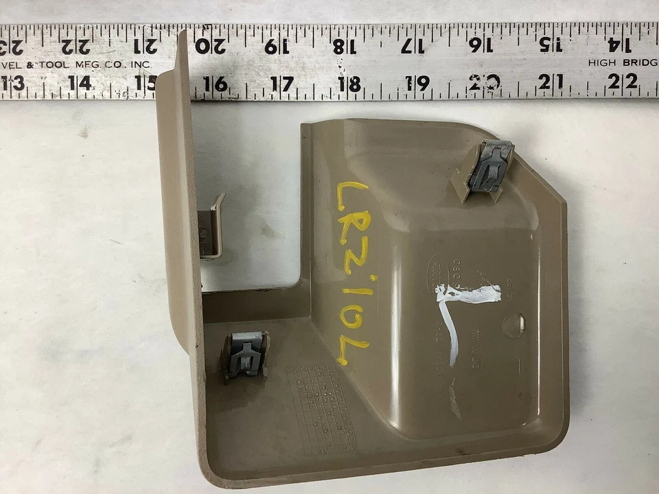 Land Rover LR2 L359 2010 2,0 asiento delantero izquierdo riel cubierta de moldura OEM+ Foto 4 de 4