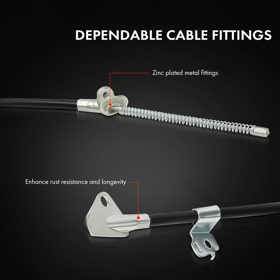 Cable freno aparcamiento trasero derecho para Scion xA 2004 2005 2006 L4 1,5L 4642052010 Foto 4 de 4