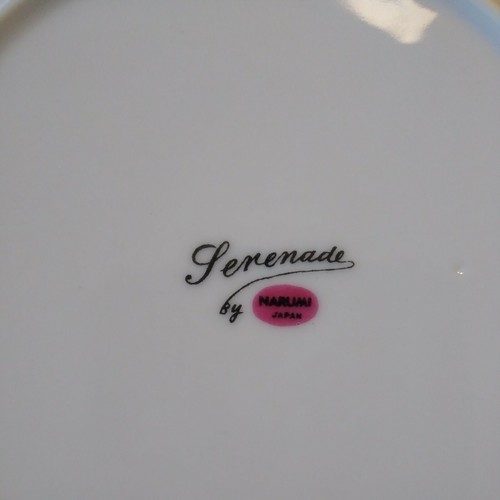 4 Vintage Bread and Butter Plates Serenade By Narumi 6.5" Made in Japan - Picture 3 of 3