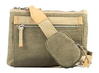 Jost Kerava Shoulder Bag UmhäNgetasche Tasche Olive OlivgrüN Beige Neu