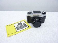 Pentacon Spiegelreflexkamera Fotokamera Exa 1b + OVP + Tasche + Domiplan 2,8/50 