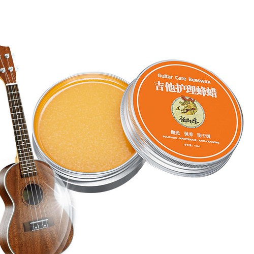 Guitar Polish Wax 100ml Guitar Polish & Cleaner Anti Crack Cleaning Guitar Care - Picture 5 of 12