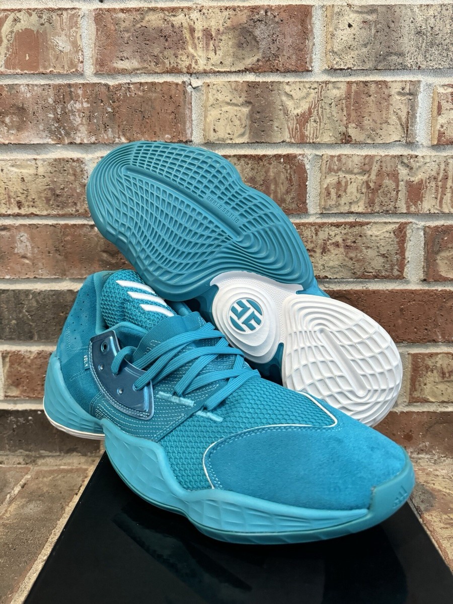 New 16 Adidas SM James Harden Vol 4 Team Basketball Shoes Teal