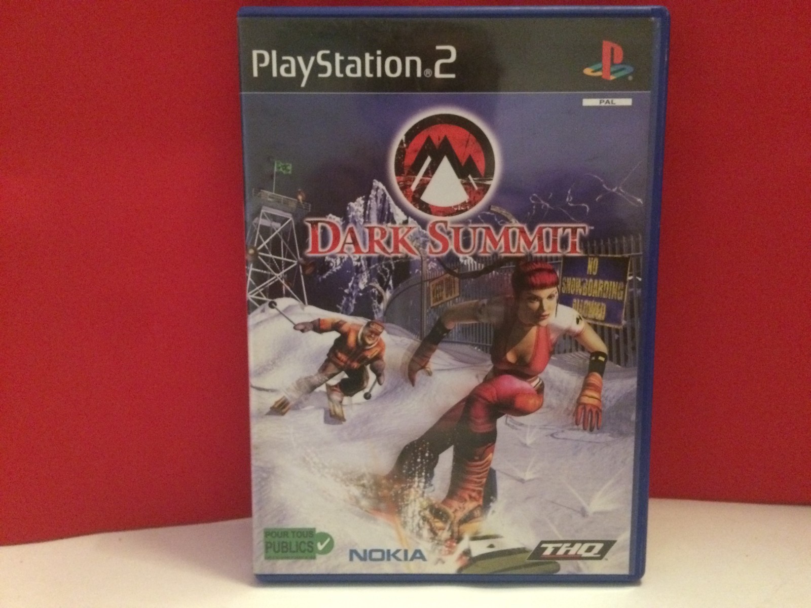 SUPERBE JEU SONY PLAYSTATION 2 PS2 DARK SUMMIT COMPLET EN BOITE