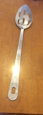 Stainless Utensil, 13-1/2 " Unbranded Slotted Serving Spoon