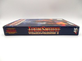 Iron Sword Wizards & Warriors II - NES Nintendo - in OVP Box