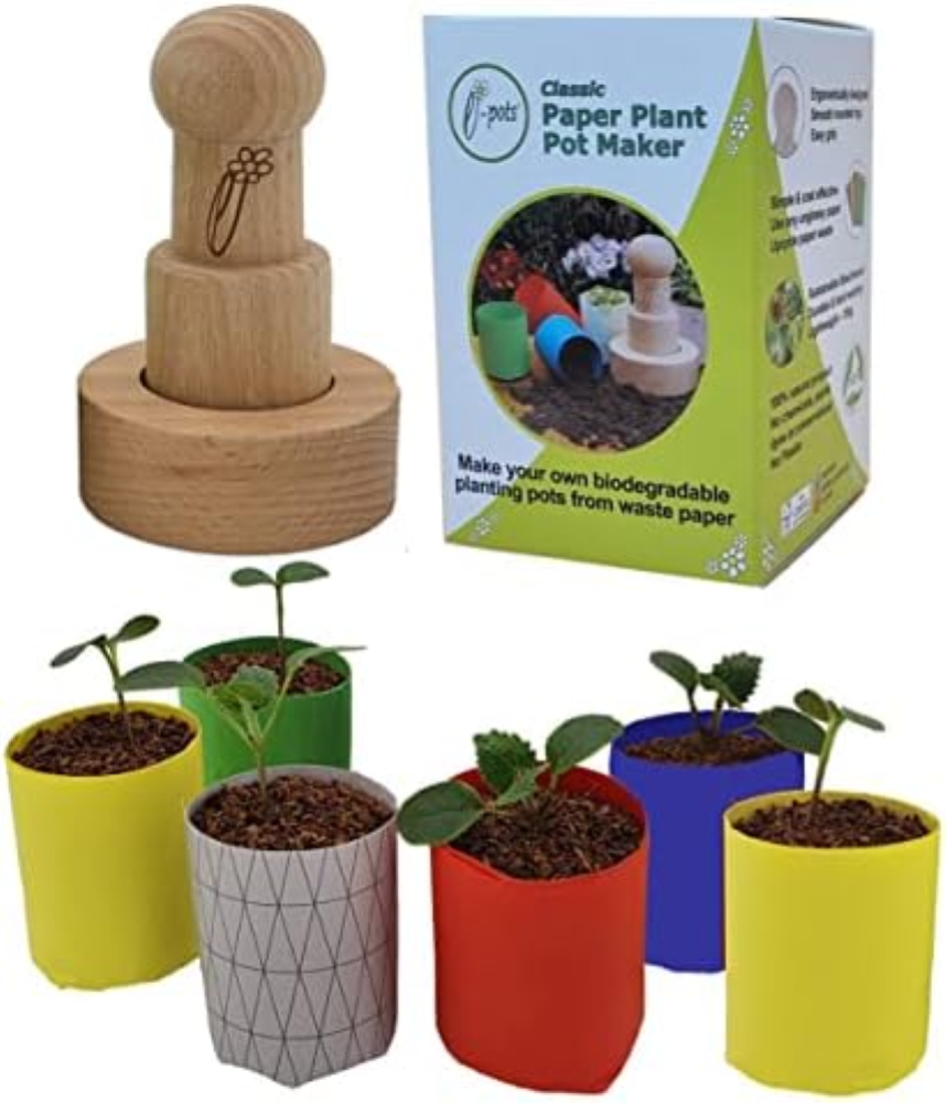 Paper Plant Pot Maker. Il modo piÃ¹ semplice per realizzare vasi di fiori da car