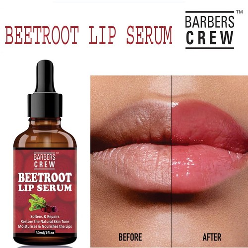 Barbers Crew Beetroot Lip Serum for Lip Lightening & Damaged - 30 ml Free Ship - Picture 2 of 3