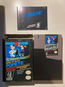 popeye nintendo nes  bon &eacute;tat