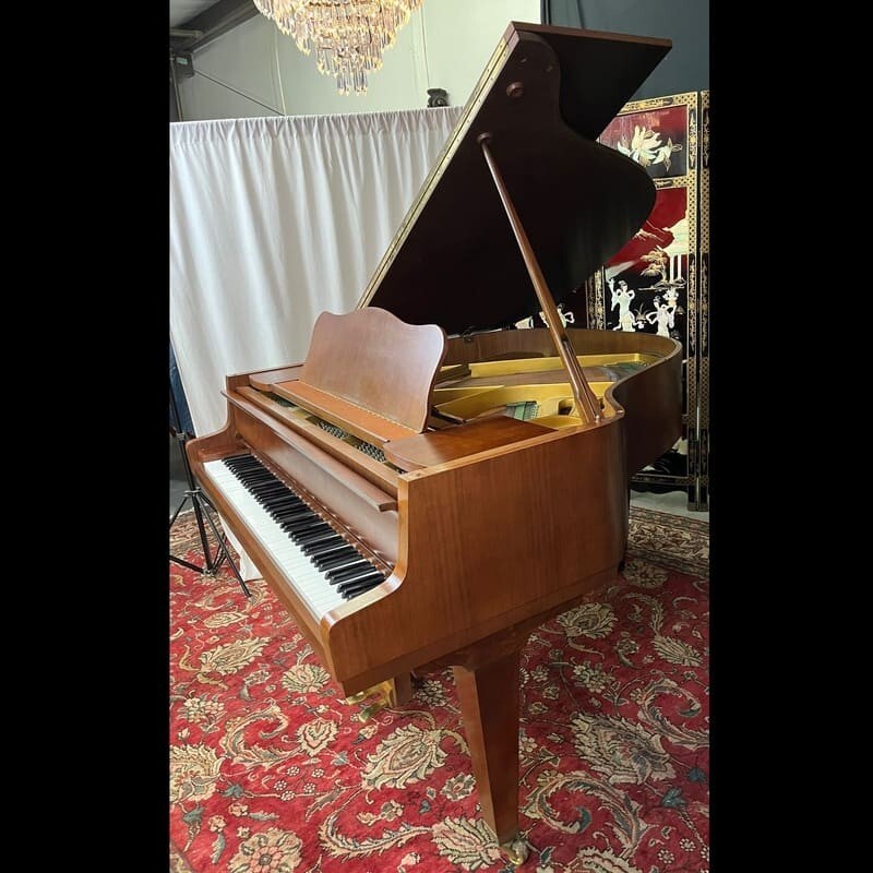 Schimmel 5' Baby Grand Piano - Classic German Craftsmanship & Yamaha Bench