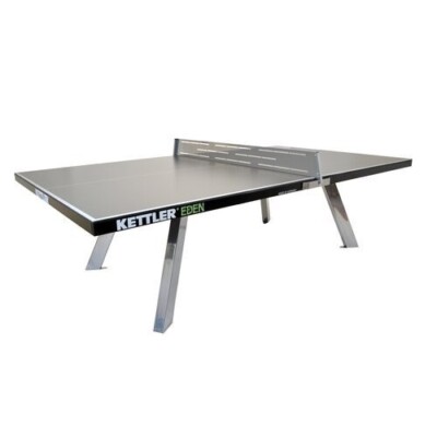 KETTLER Profi Tischtennis-Platte EDEN Outdoor Tisch stationär wetterfest