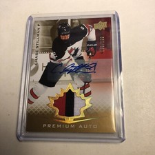 2021-22 UD Team Canada Juniors CHASE STILLMAN Patch Autograph #196/199