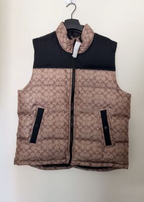 COACH コーチ ベスト 総柄 メンズLサイズ COACH コーチ ベスト COACH コーチ ベスト 総柄 メンズLサイズ COACH コーチ ベスト