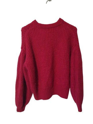 Pink Fuchsia Fuzzy Sweater Size XS | eBay