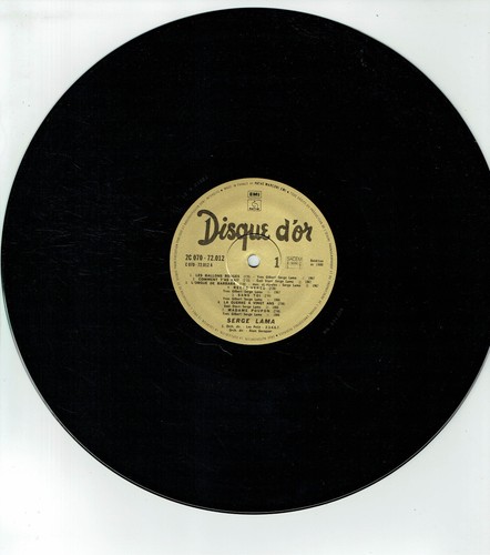 33T Serge LAMA Disque D'OR LP LES BALLONS ROUGES -LA GUERRE A 20 ANS PATHE 72012 - Imagen 3 de 6