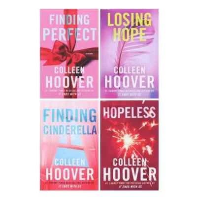 Hopeless Series 4 Books Set Hopeless, Losing Hope, Finding Perfect,Cinderella UK