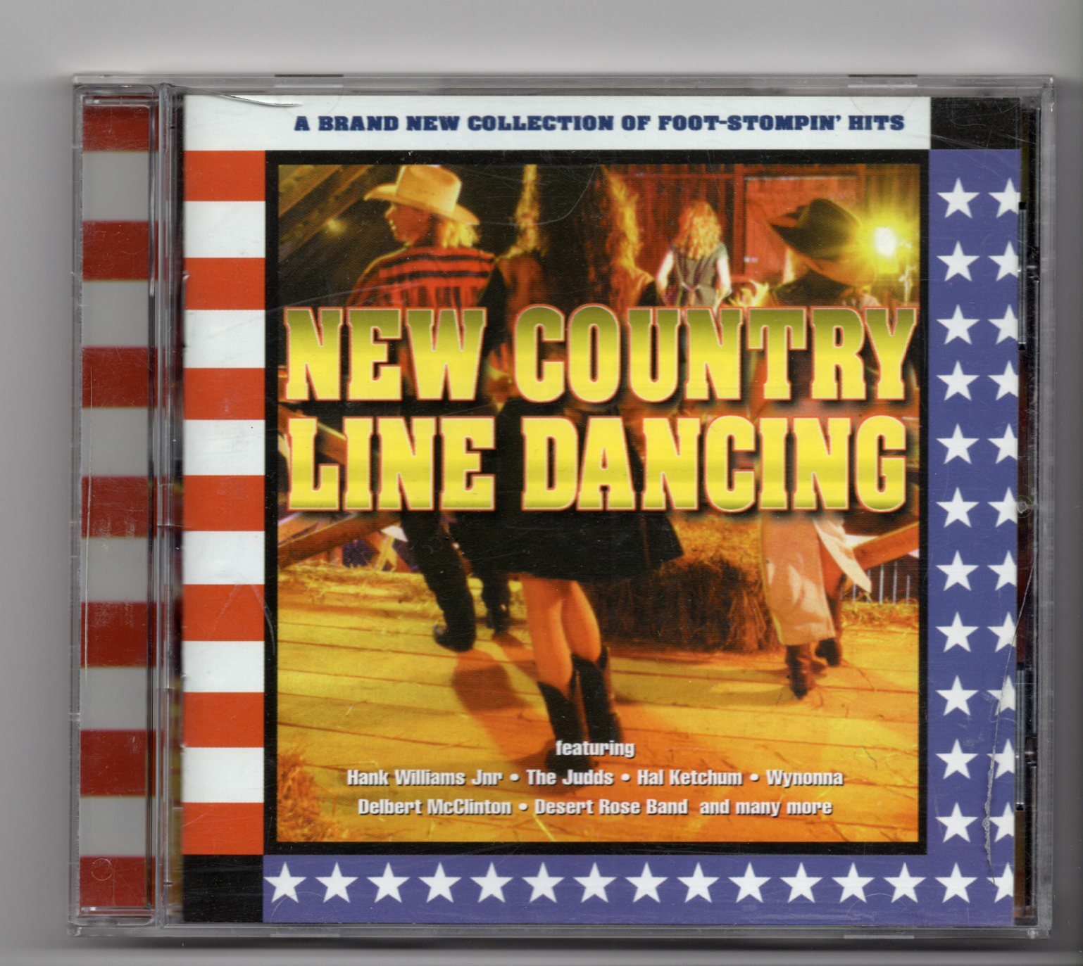 (JD971) New Country Line Dancing, 18 tracks various artists - 1997 CD